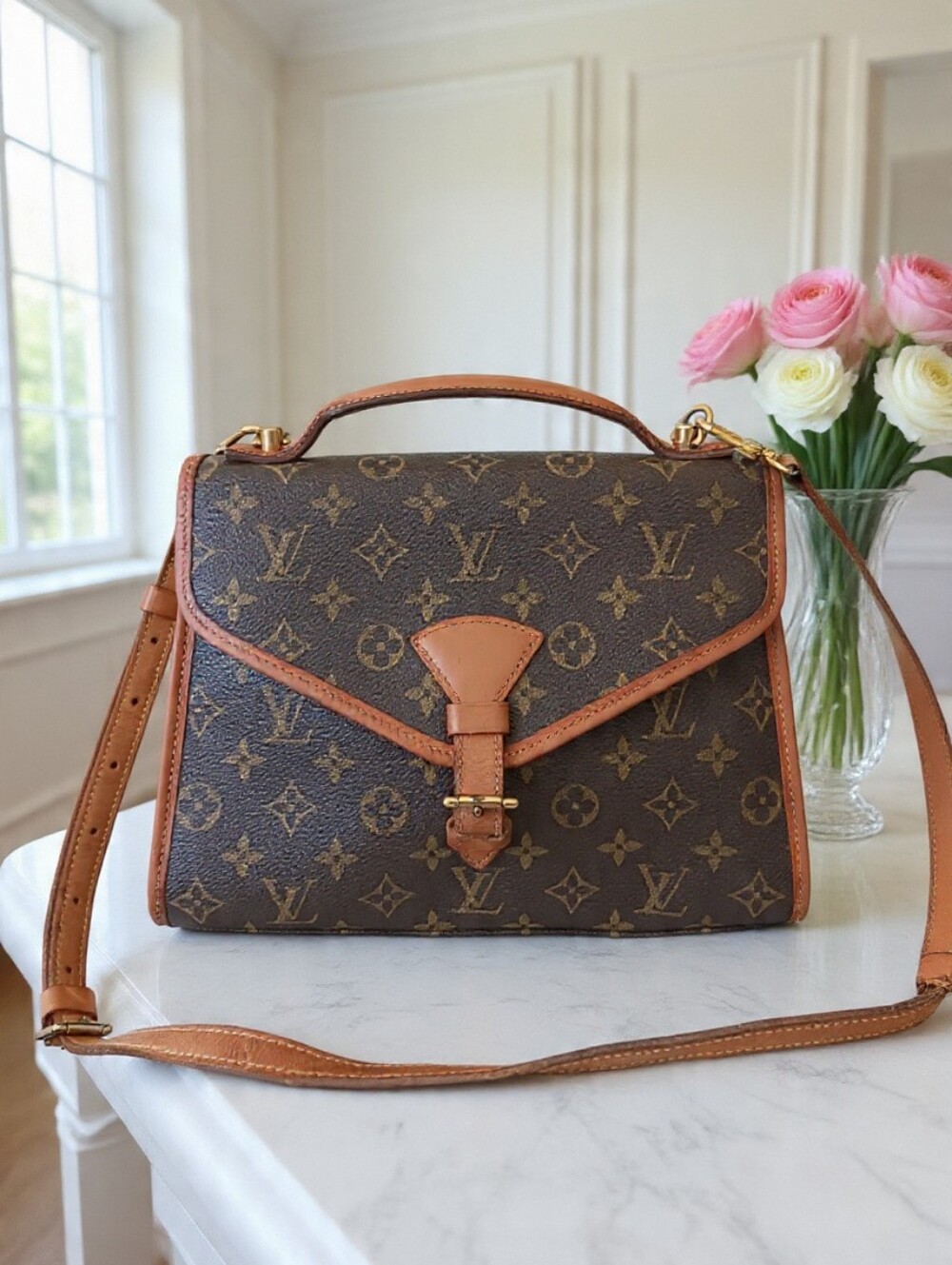 Louis Vuitton Vintage 1997 Bel Air PM Monogram Crossbody Bag 💕
